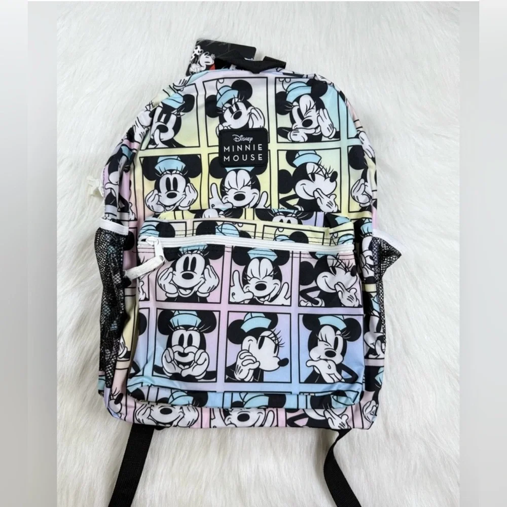 Disney Minnie Mouse Kids Backpack and Lunchbox set